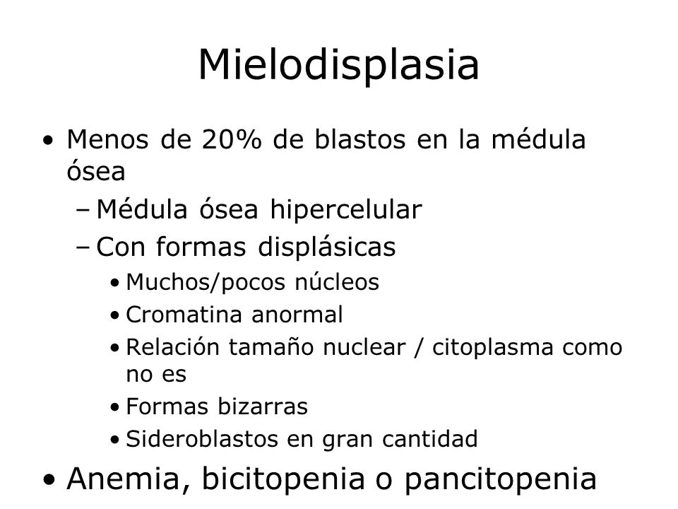 bicitopenia causas